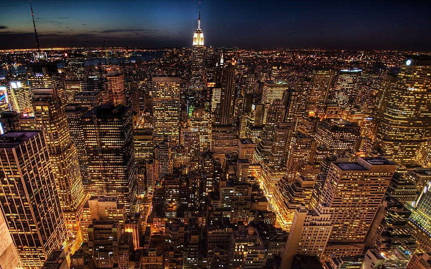 4464-new-york-city--world-.jpg (1920Ã1080) | Night With Moolight | Pinterest HD wallpaper